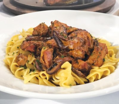 Pork Stroganoff