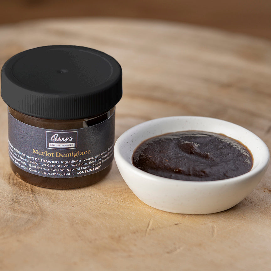 MERLOT DEMIGLACE SAUCE – Perry's Online Market MERLOT DEMIGLACE SAUCE – Perry's Online Market