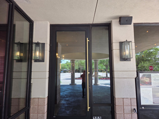 EXTERIOR Entrance Sconce (#4 Woodlands)