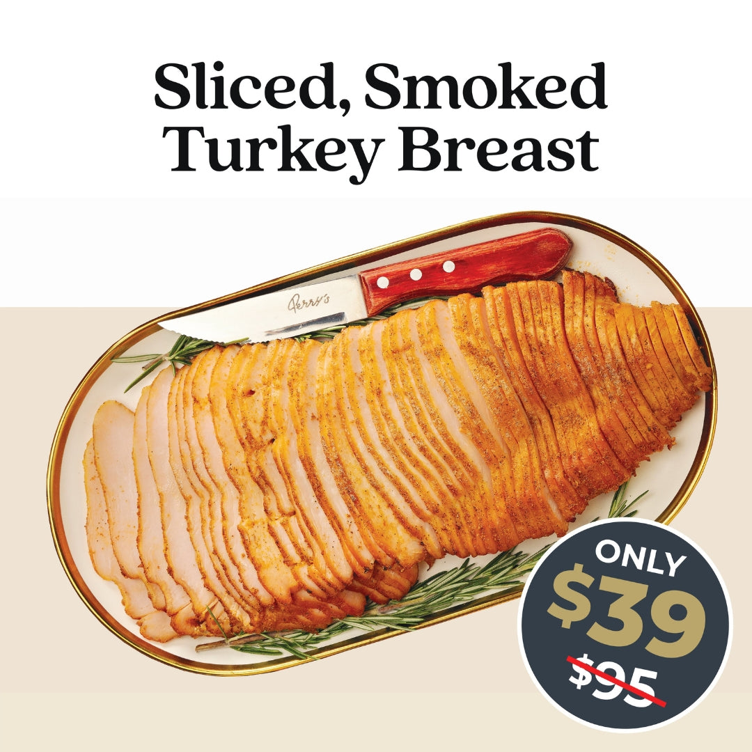 Sliced, Smoked Turkey Breast