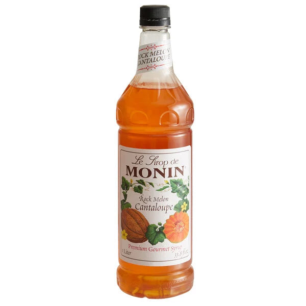 Monin Premium Rock Melon Cantaloupe Syrup (4/case)