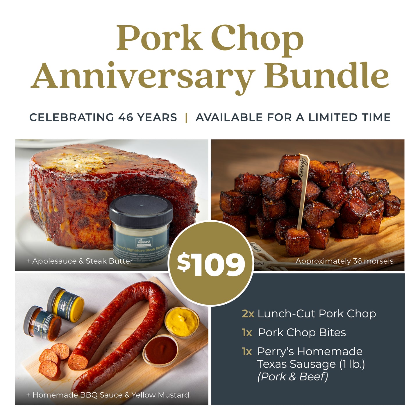 PORK CHOP ANNIVERSARY BUNDLE
