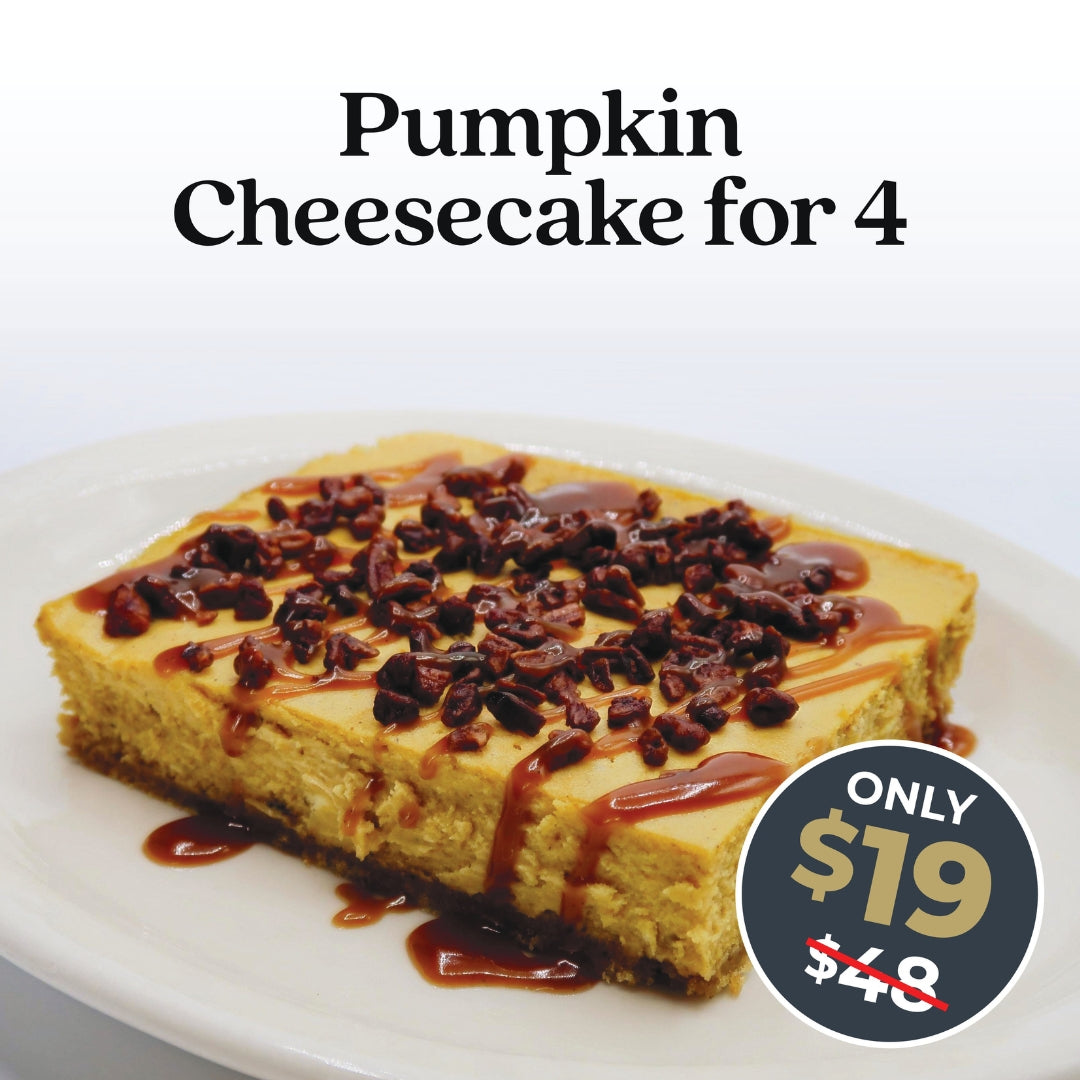 Pumpkin Cheesecake for 4