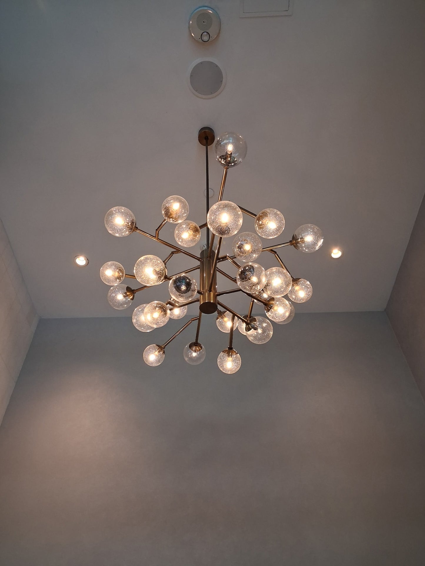 CHANDELIER Small Sphere Globe (Candelabra E12 Base)