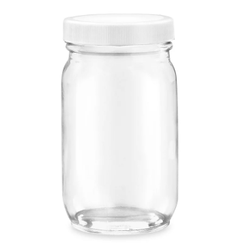 CARVE 8 Oz Glass Jar - 24 ct (PUR - Online)