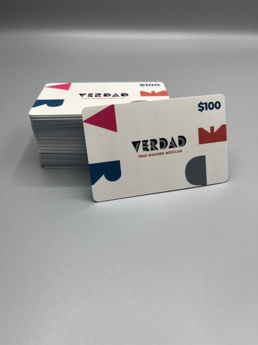 VERDAD Gift Cards - 50 Pack (GR - Internal)
