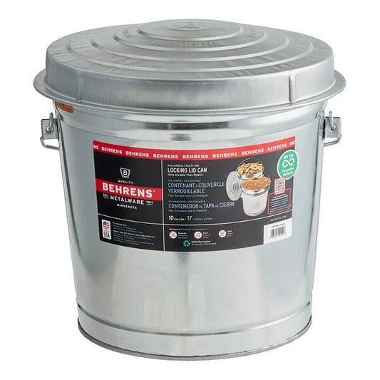 10 Gallon Galvanized Trash Can - Hot Ashes (PUR - Online)