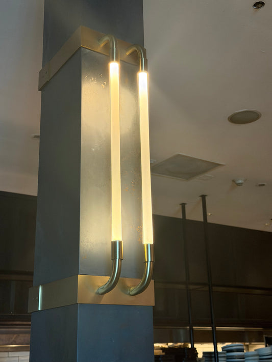 SCONCE Feruxe Column Sconce (incomplete)