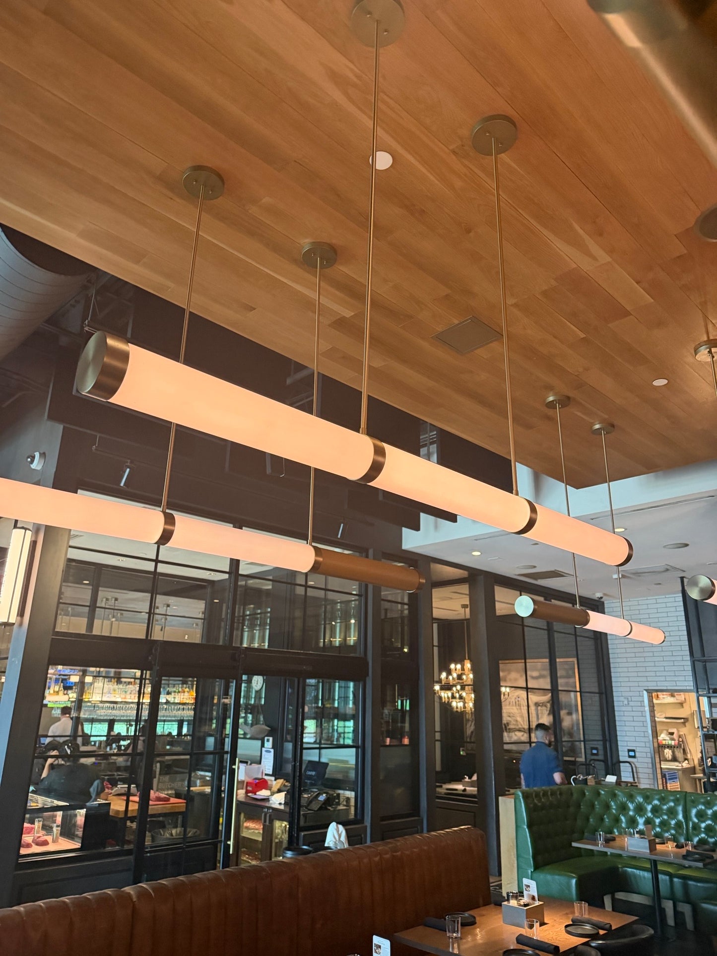 CHANDELIER Feruxe Contemporary Linear Tubular LED (incomplete)